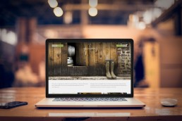 Long Man web design home page